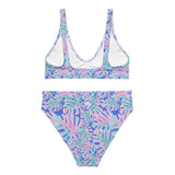 Tropical Days Recycled High-Waisted Bikini