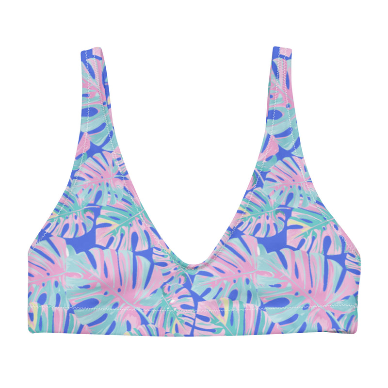 Pink Tropics Bikini Top